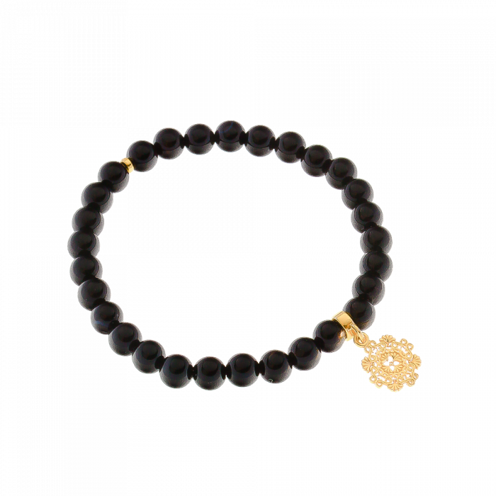 Bransoletka z agatów