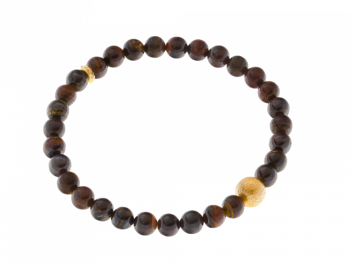 Bransoleta z kamienia tygrysie oko multicolor