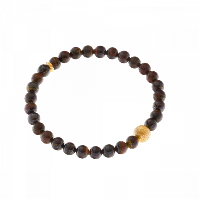 Bransoleta z kamienia tygrysie oko multicolor