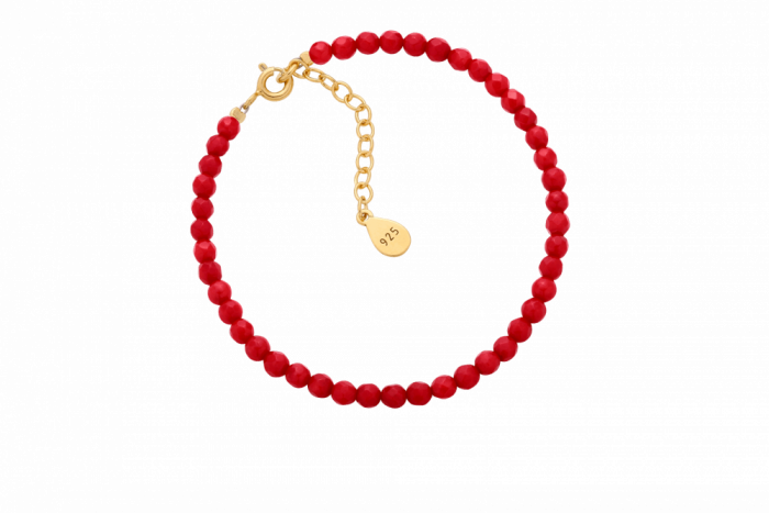 Bransoletka z koralu
