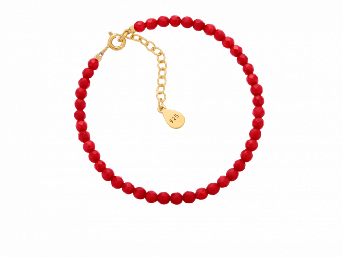 Bransoletka z koralu