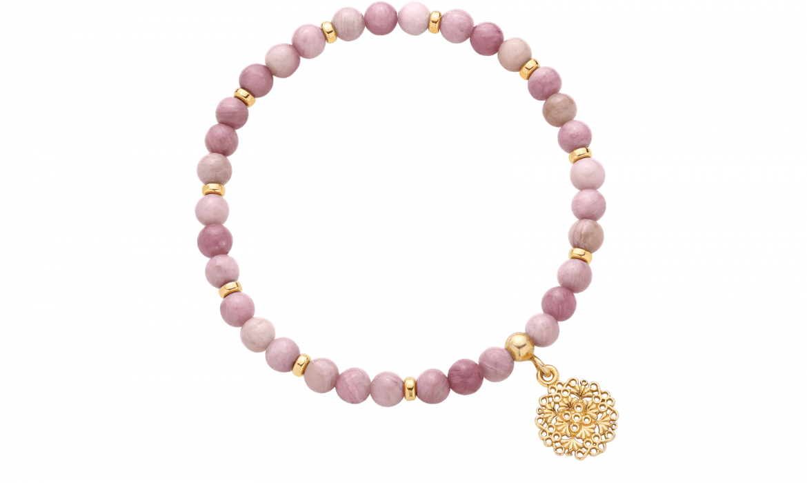 bransoletka z rodonitów