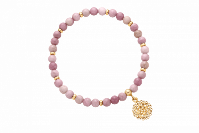 bransoletka z rodonitów