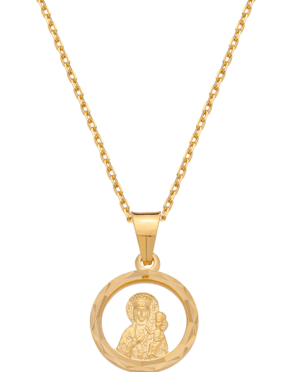 Naszyjnik z medalikiem