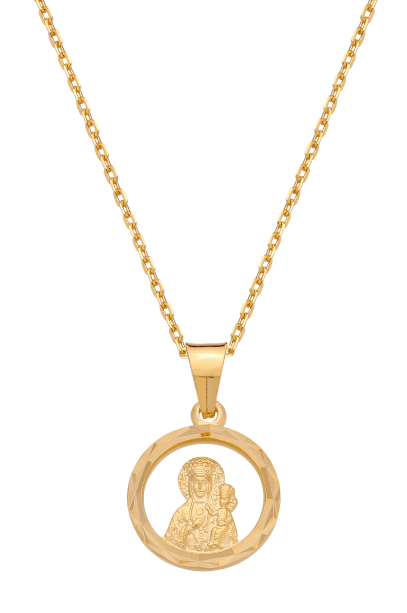 Naszyjnik z medalikiem